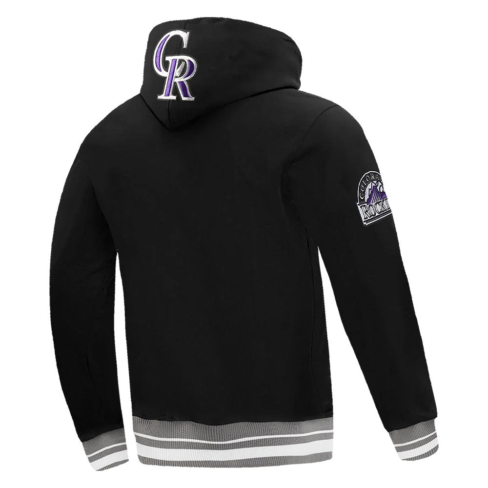 MLB COLORADO ROCKIES RETRO CLASSIC MEN'S PULLOVER HOODIE