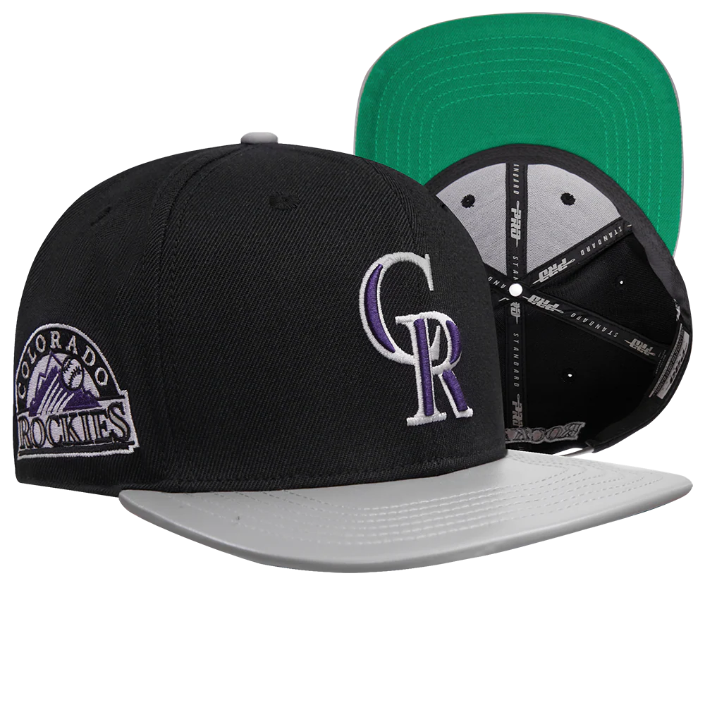 MLB COLORADO ROCKIES RETRO CLASSIC UNISEXS 6 PANEL STRAPBACK