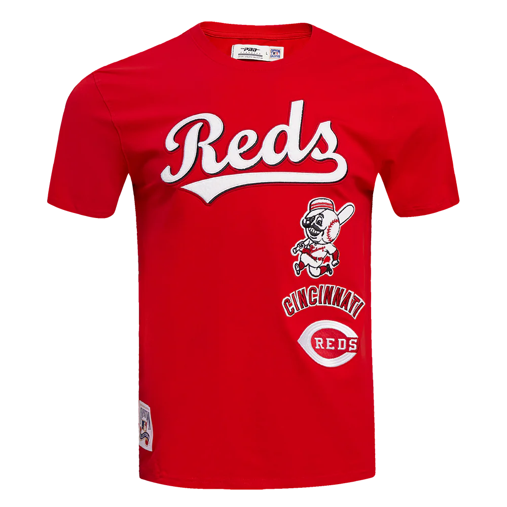 MLB CINCINNATI REDS RETRO CLASSIC MEN'S STRIPED TOP
