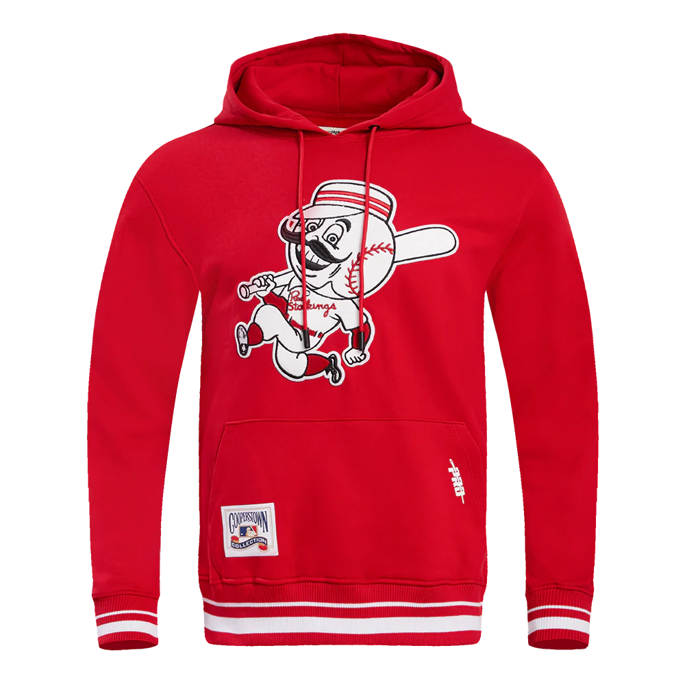 MLB CINCINNATI REDS RETRO CLASSIC MEN'S PULLOVER HOODIE