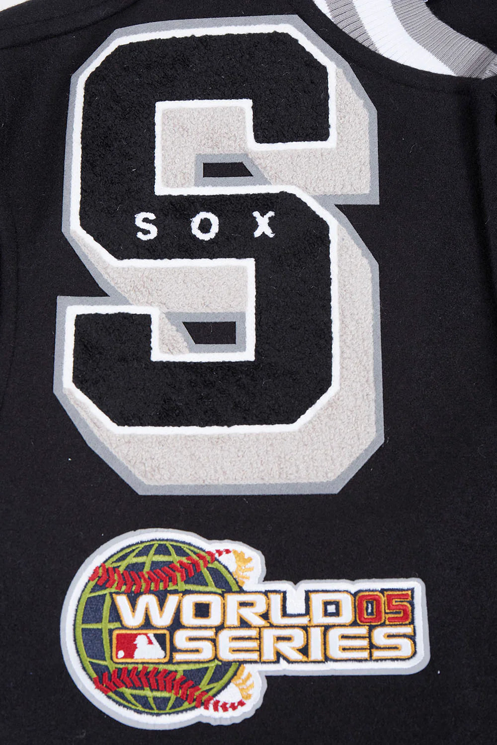 MLB CHICAGO WHITE SOX MASHUP MEN'S RIB WOOL VARSITY JACKET