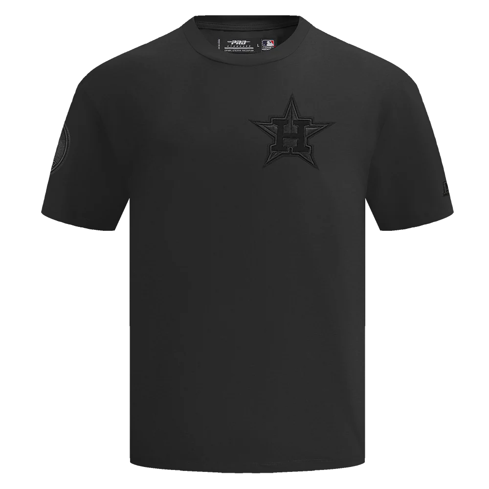 MLB HOUSTON ASTROS NEUTRAL COTTON JERSEY DROP SHOULDER TOP