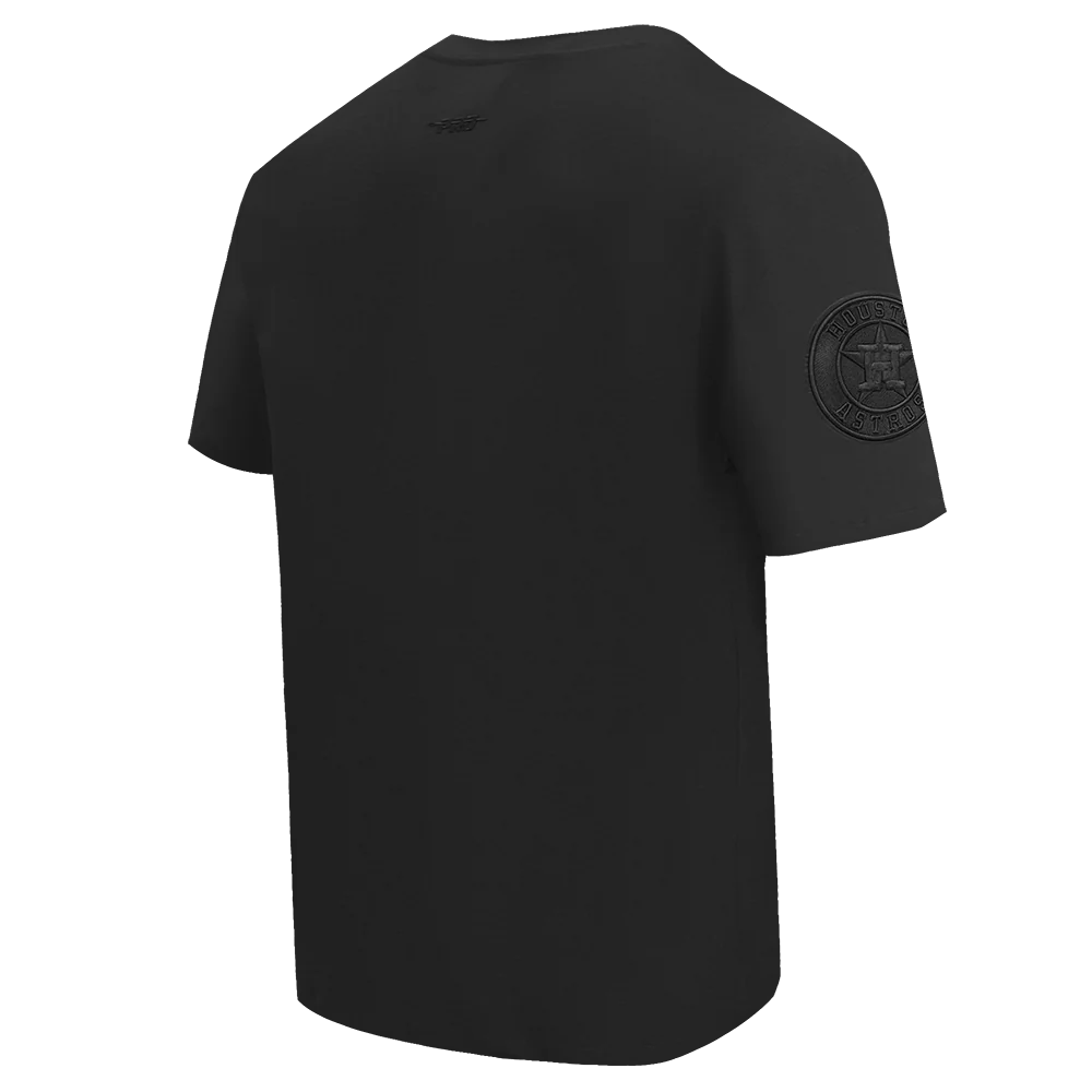 MLB HOUSTON ASTROS NEUTRAL COTTON JERSEY DROP SHOULDER TOP