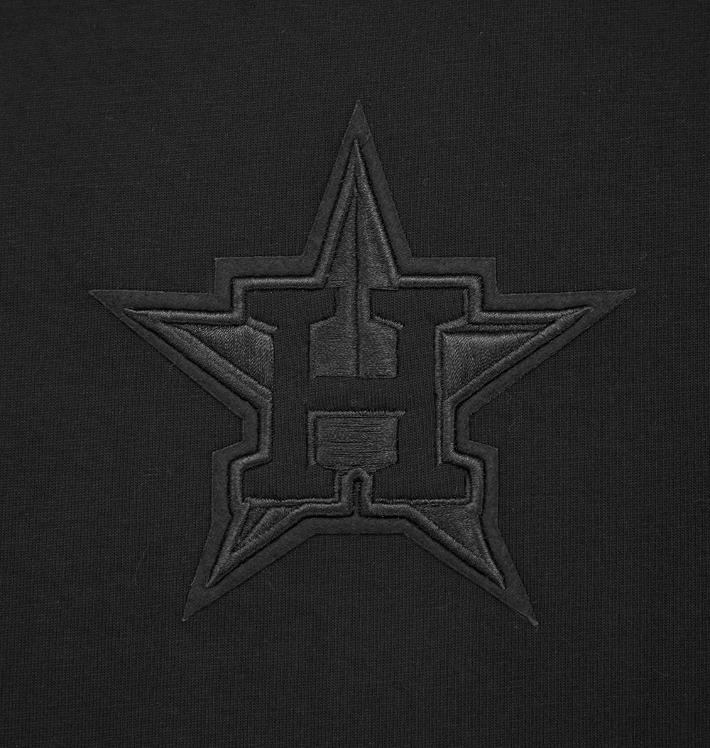 MLB HOUSTON ASTROS NEUTRAL COTTON JERSEY DROP SHOULDER TOP