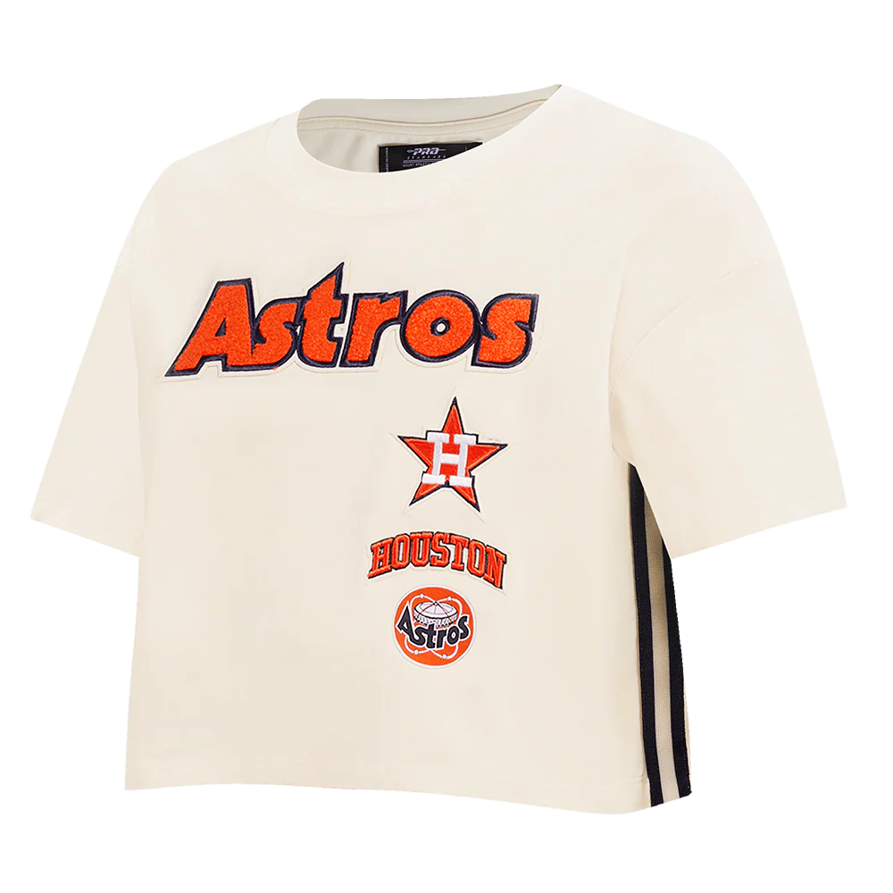 MLB HOUSTON ASTROS RETRO CLASSIC WOMEN'S BOXY TOP
