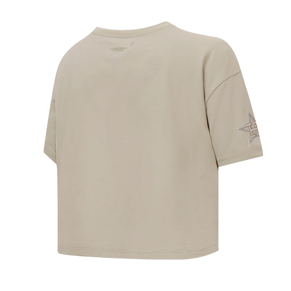 MLB HOUSTON ASTROS NEUTRAL WOMEN'S BOXY TOP