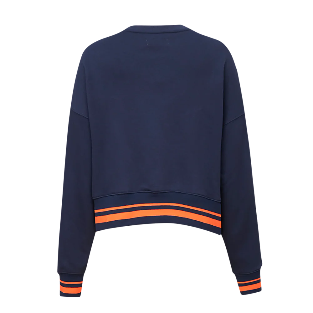 MLB HOUSTON ASTROS MASHUP WOMEN'S RIB CREWNECK