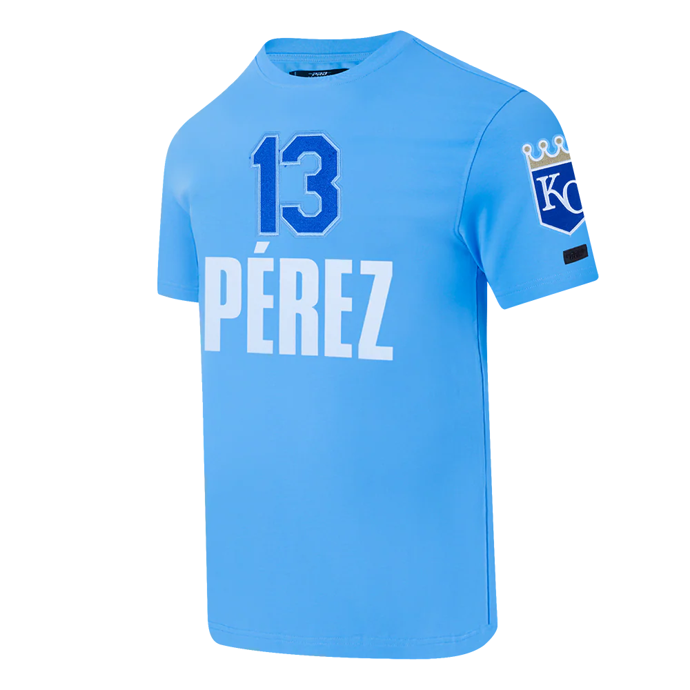 MLB KANSAS CITY ROYALS SALVADOR PEREZ #13 CLASSIC M SINGLE JERSEY MEN'S TOP