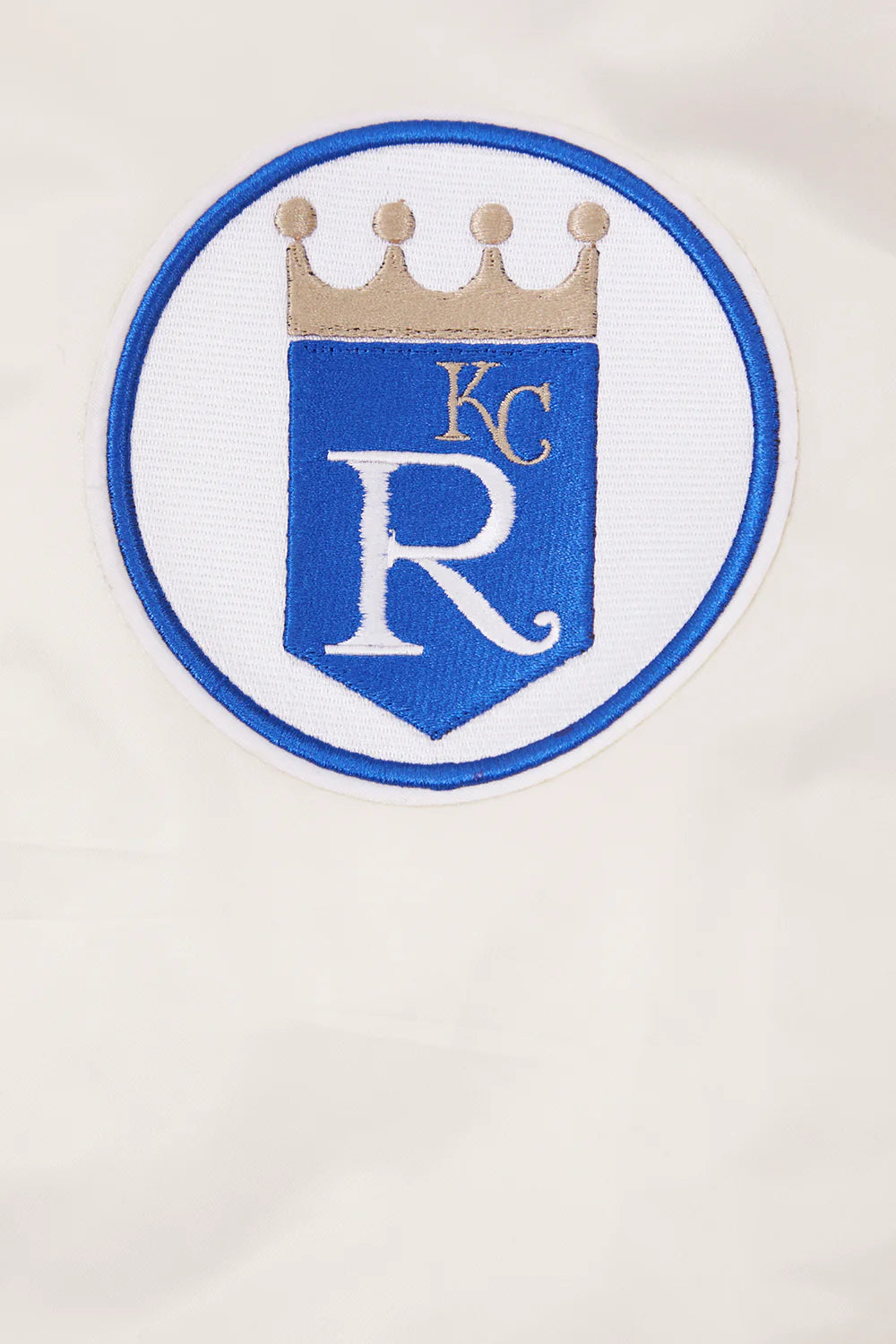 MLB KANSAS CITY ROYALS RETRO CLASSIC MEN'S RIB SATIN JACKET