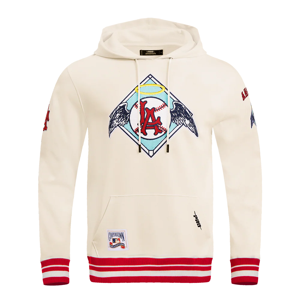 MLB LOS ANGELES ANGELS RETRO CLASSIC MEN'S PULLOVER HOODIE