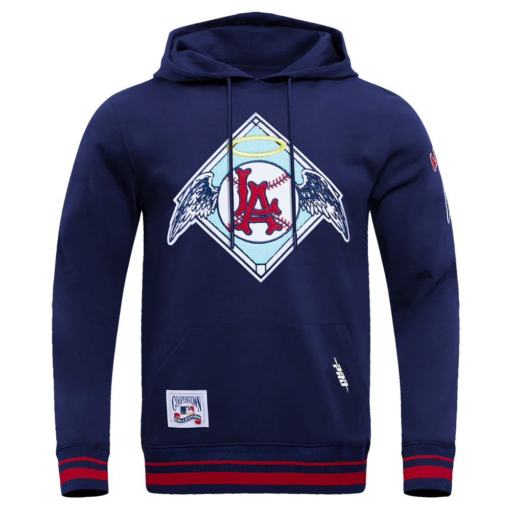 MLB LOS ANGELES ANGELS RETRO CLASSIC MEN'S PULLOVER HOODIE