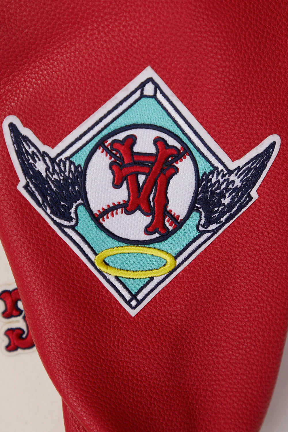 MLB LOS ANGELES ANGELS RETRO CLASSIC MEN'S RIB WOOL VARSITY JACKET