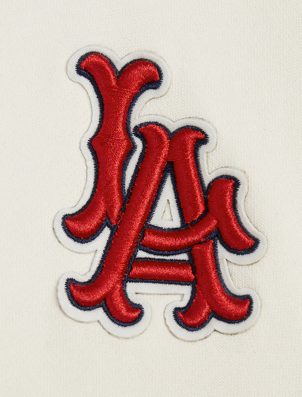 MLB LOS ANGELES ANGELS RETRO CLASSIC WOMEN'S RIB CREWNECK