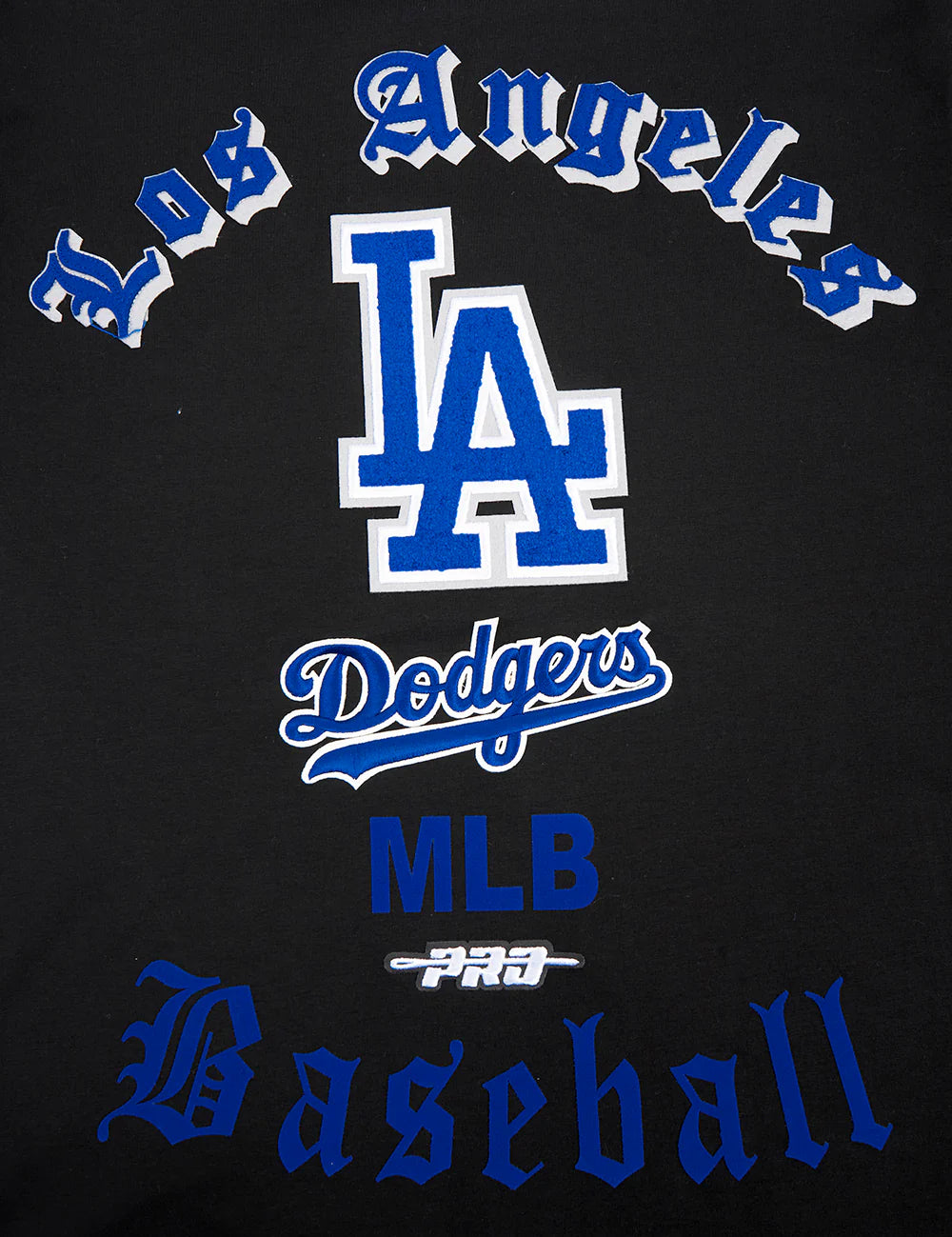 MLB LOS ANGELES DODGERS OLD ENGLISH MEN'S TOP