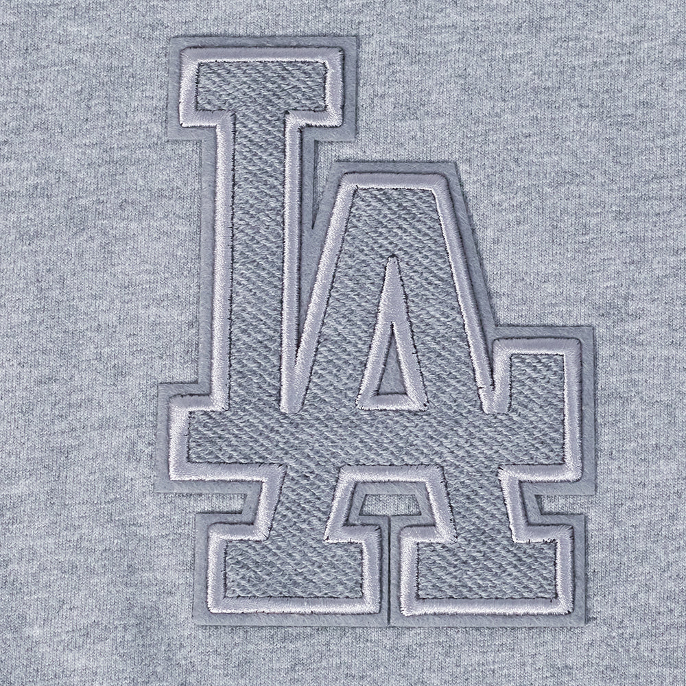 MLB LOS ANGELES DODGERS REVERSE FRENCH TERRY MEN'S COTTON JERSEY DROP SHOULDER TOP