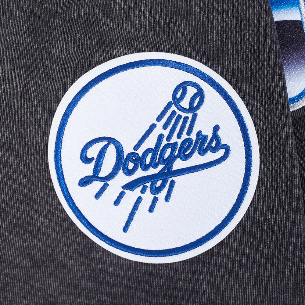 MLB LOS ANGELES DODGERS CHROME MEN'S COTTON JERSEY DROP SHOULDER TOP