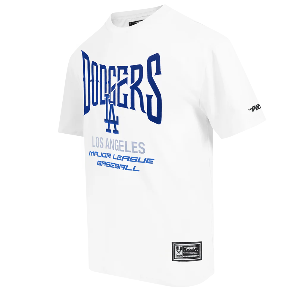 MLB LOS ANGELES DODGERS CITY TOUR 2.0 MEN'S COTTON JERSEY DROP SHOULDER TOP