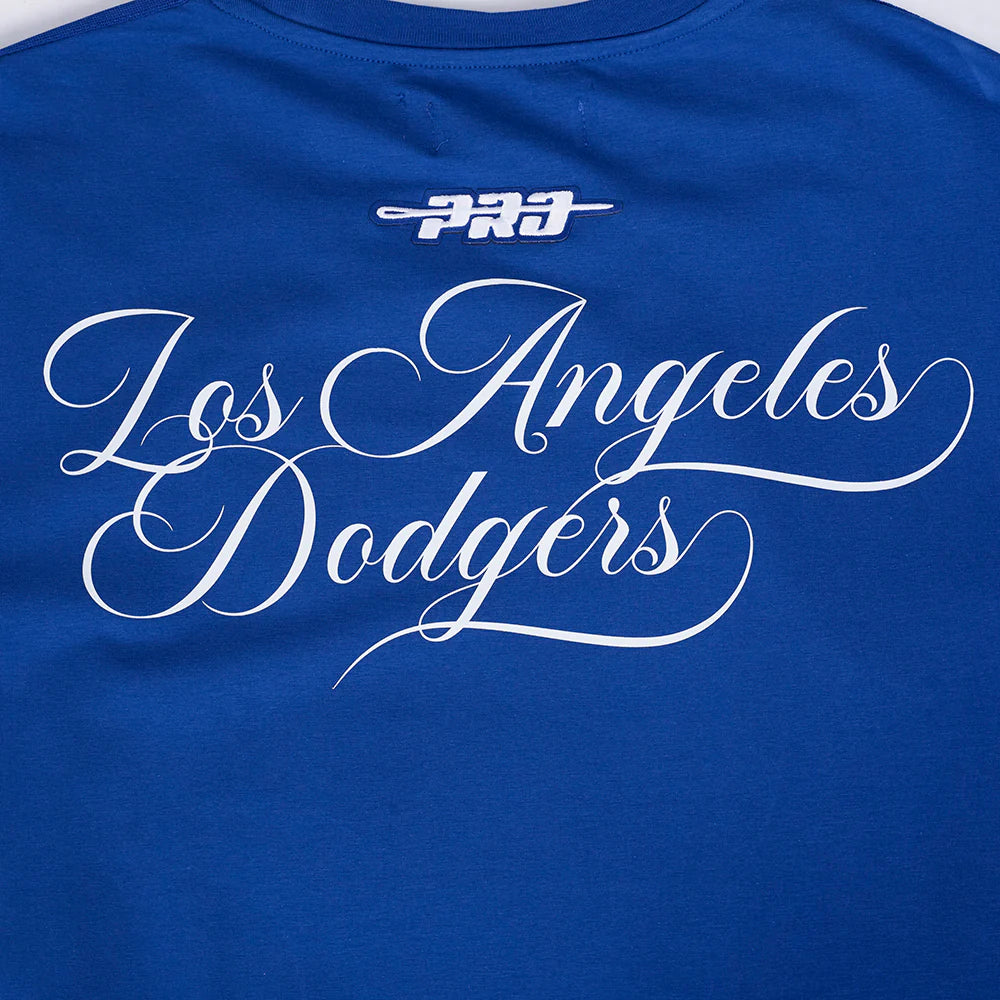 MLB LOS ANGELES DODGERS SUGAR SKULL MEN'S SINGLE JERSEY STRIPED TOP