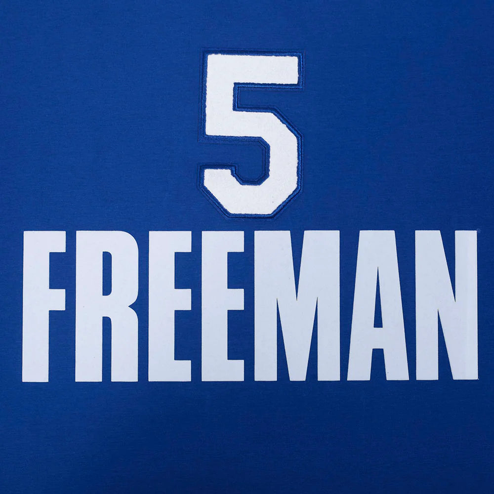 MLB LOS ANGELES DODGERS FREDDIE FREEMAN #5 CLASSIC MEN'S SINGLE JERSEY MEN'S TOP