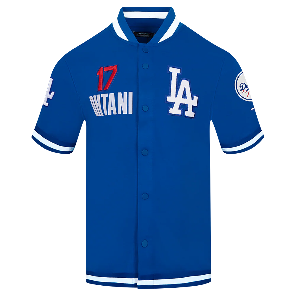 MLB LOS ANGELES DODGERS SHOHEI OHTANI #17 CLASSIC MEN'S WARM UP JACKET