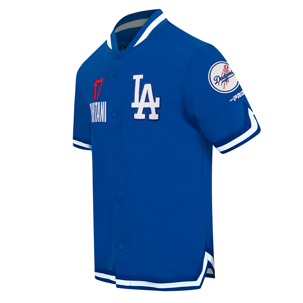 MLB LOS ANGELES DODGERS SHOHEI OHTANI #17 CLASSIC MEN'S WARM UP JACKET