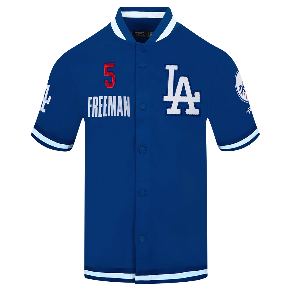 MLB LOS ANGELES DODGERS FREDDIE FREEMAN #5 CLASSIC MEN'S WARM UP JACKET