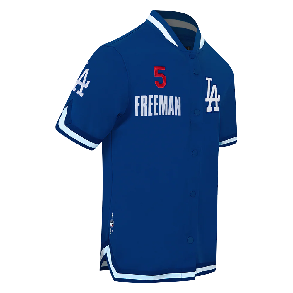 MLB LOS ANGELES DODGERS FREDDIE FREEMAN #5 CLASSIC MEN'S WARM UP JACKET