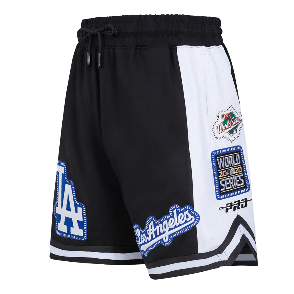 MLB LOS ANGELES DODGERS DIY PICK STITCH MEN'S DOUBLE KNIT 2.0 SHORT