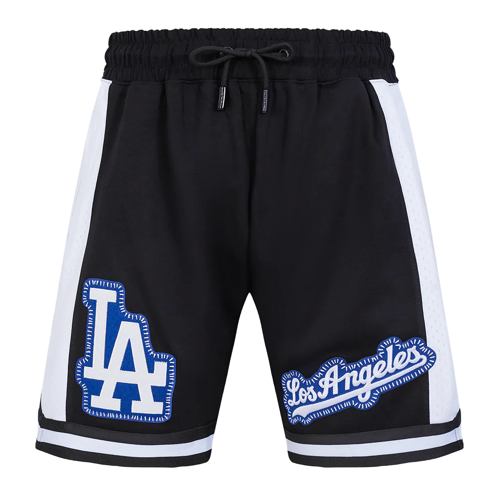 MLB LOS ANGELES DODGERS DIY PICK STITCH MEN'S DOUBLE KNIT 2.0 SHORT