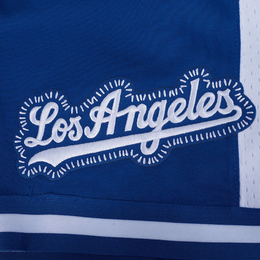 MLB LOS ANGELES DODGERS DIY PICK STITCH MEN'S DOUBLE KNIT 2.0 SHORT