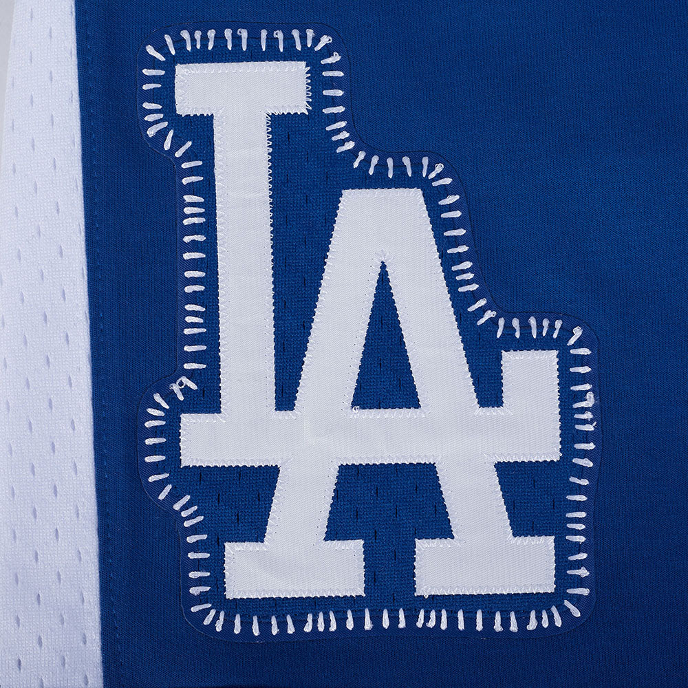 MLB LOS ANGELES DODGERS DIY PICK STITCH MEN'S DOUBLE KNIT 2.0 SHORT