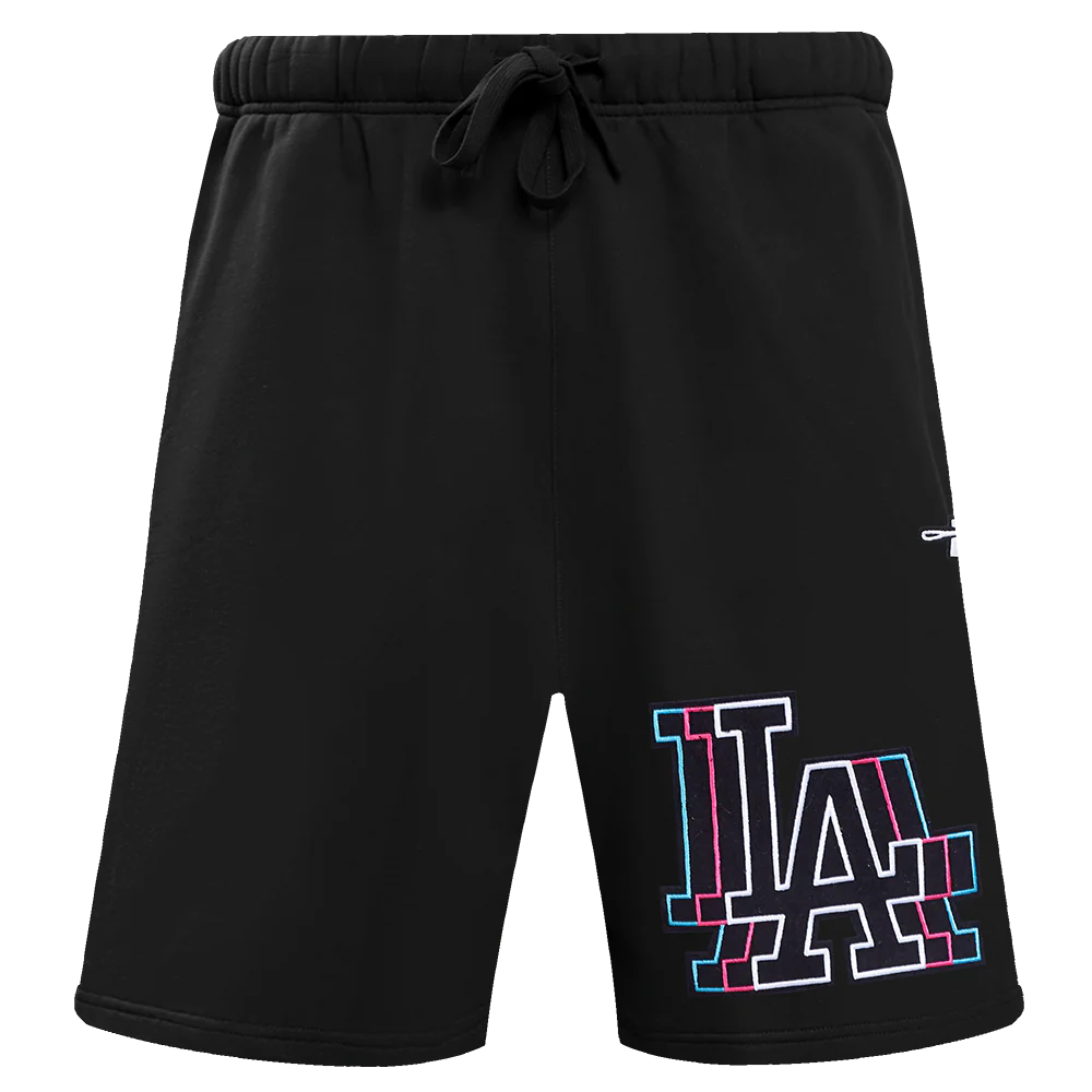 MLB LOS ANGELES DODGERS ECHO LOGO MEN'S FLEECE SHORT
