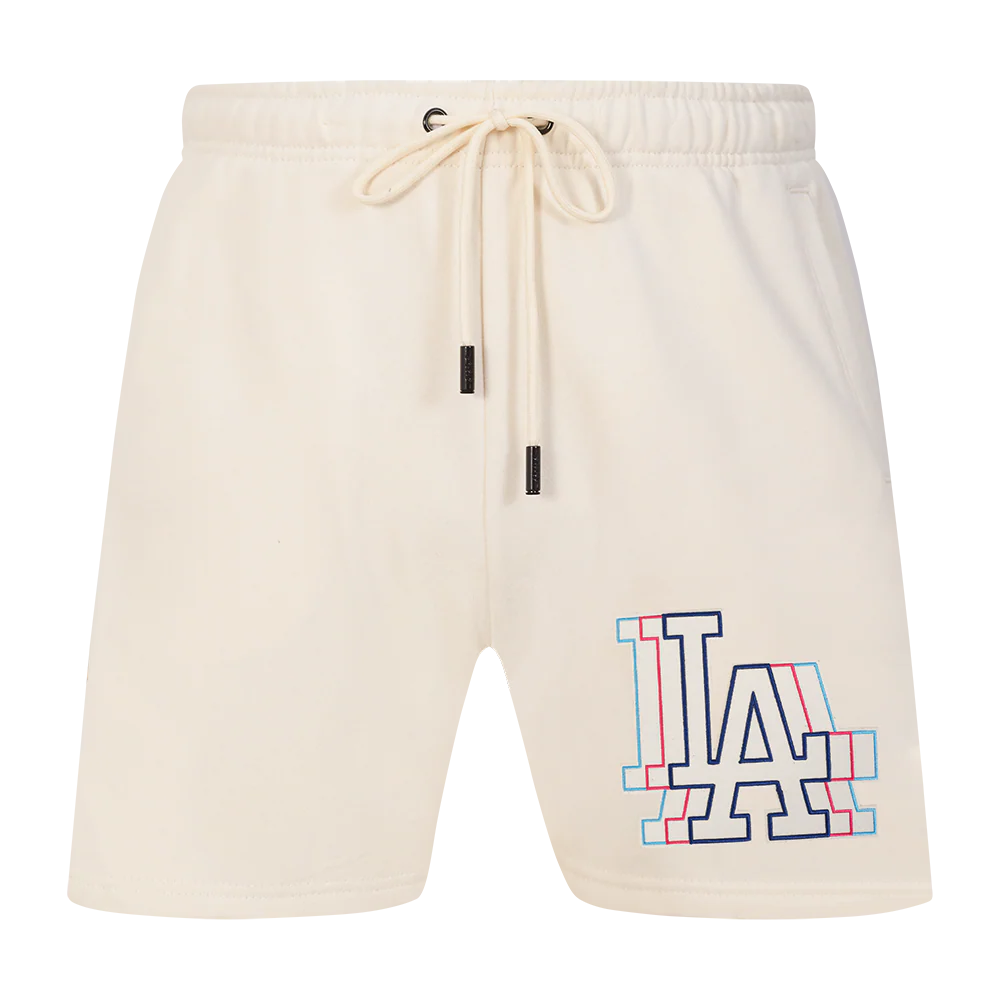 MLB LOS ANGELES DODGERS ECHO LOGO MEN'S FLEECE SHORT