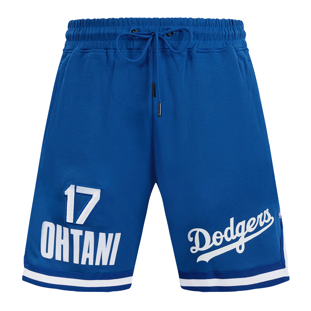 MLB LOS ANGELES DODGERS SHOHEI OHTANI #17 CLASSIC DOUBLE KNIT SHORT