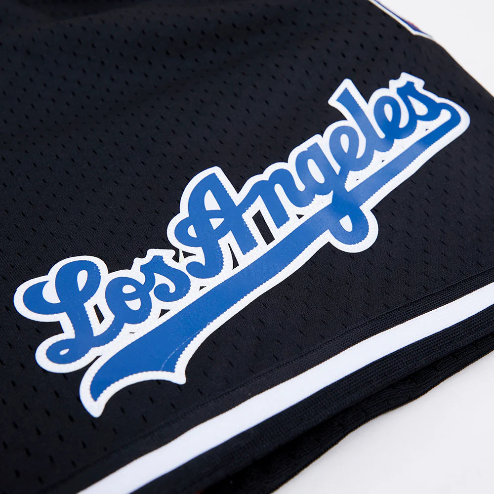 MLB LOS ANGELES DODGERS LOGO MEN'S MESH SHORT