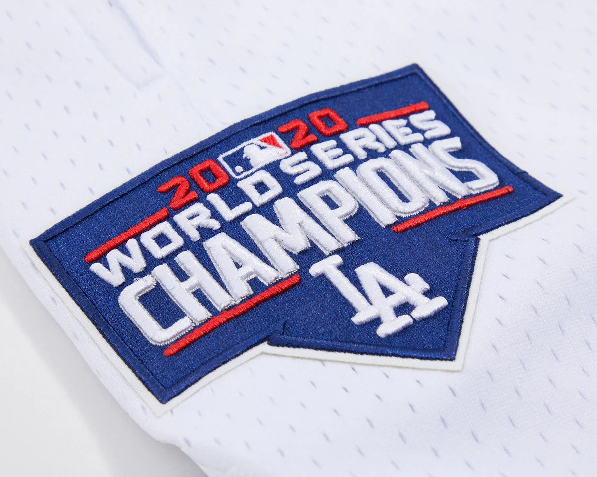 MLB LOS ANGELES DODGERS LOGO MEN'S MESH SHORT