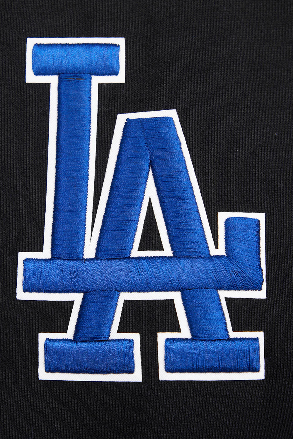 MLB LOS ANGELES DODGERS SCRIPT TAIL MEN'S RIB FLEECE PULLOVER HOODIE