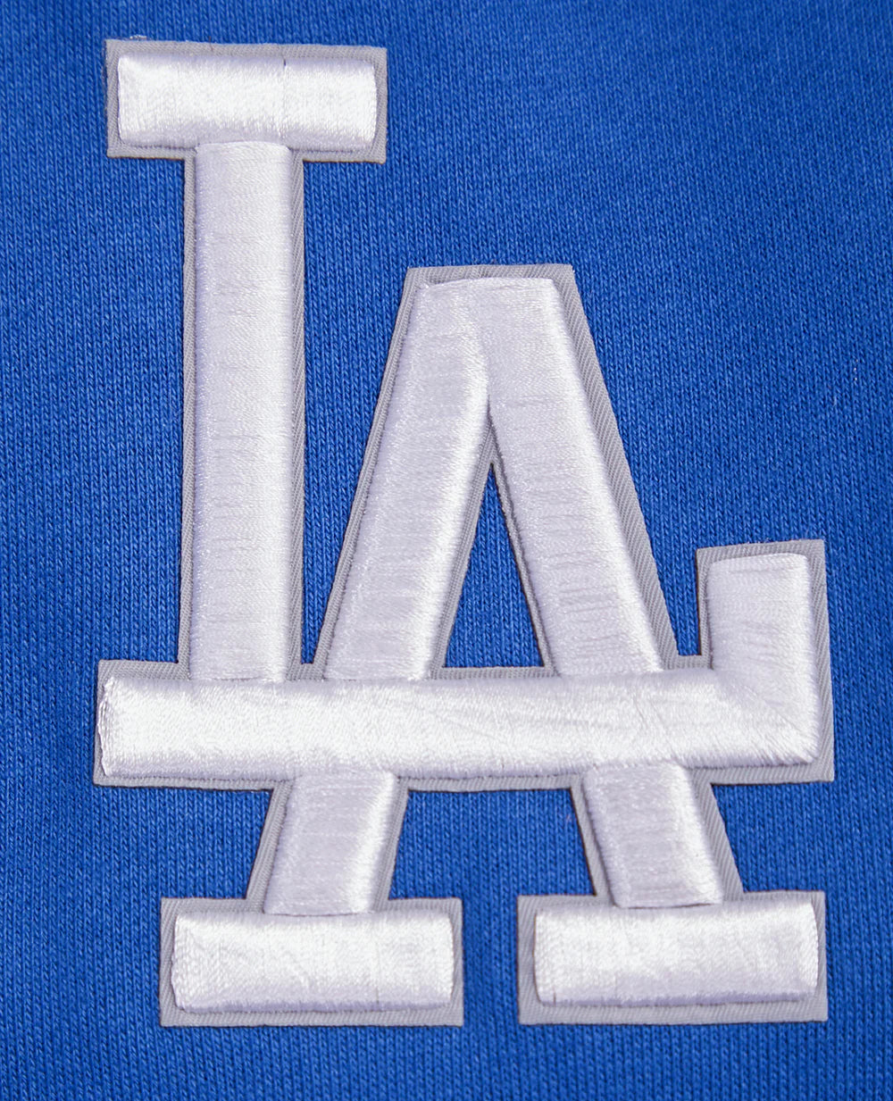 MLB LOS ANGELES DODGERS SCRIPT TAIL MEN'S RIB FLEECE PULLOVER HOODIE