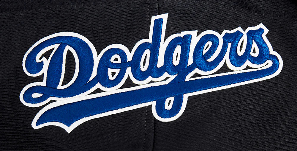 MLB LOS ANGELES DODGERS OLD ENGLISH MEN'S PULLOVER HOODIE