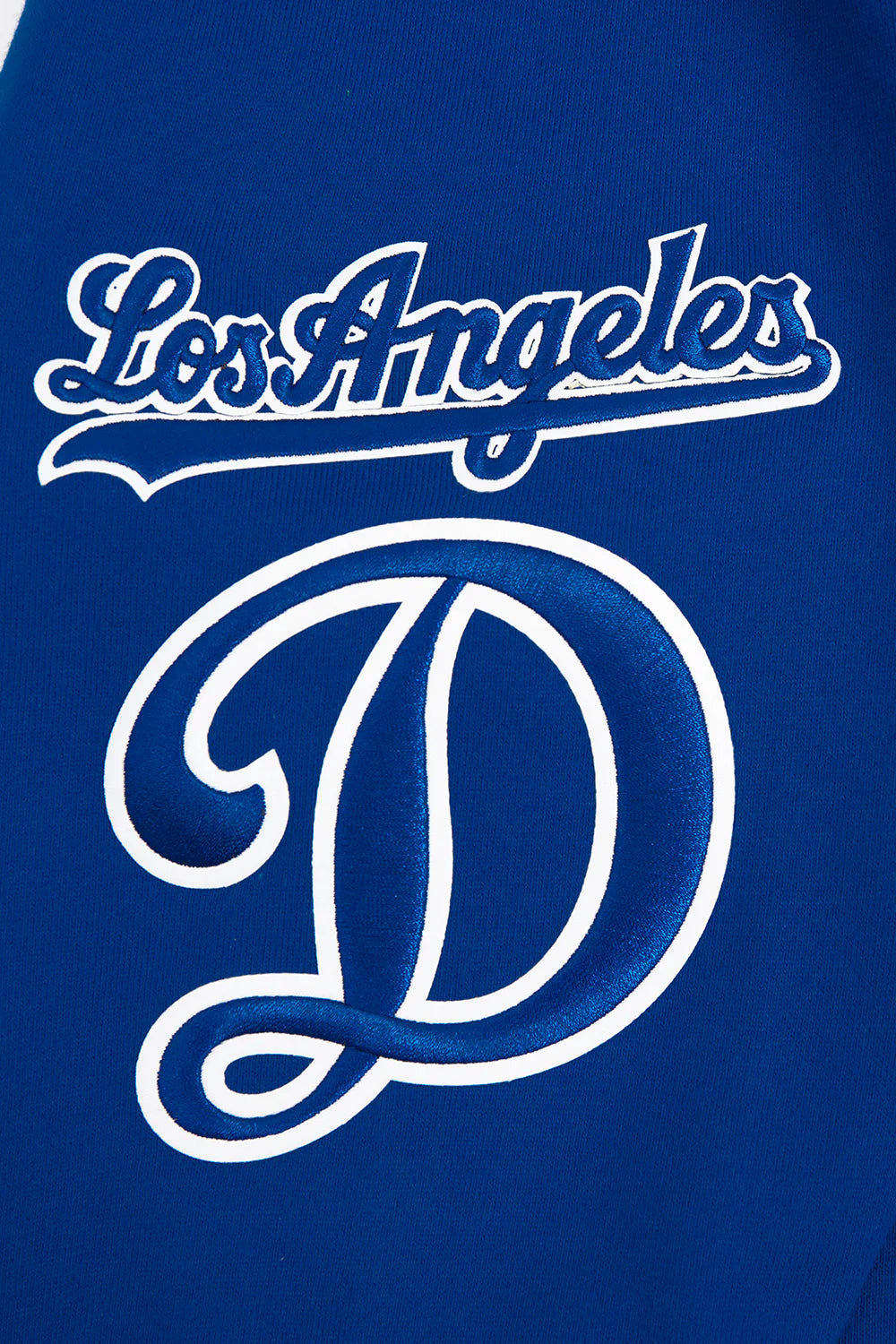 MLB LOS ANGELES DODGERS OLD ENGLISH MEN'S PULLOVER HOODIE