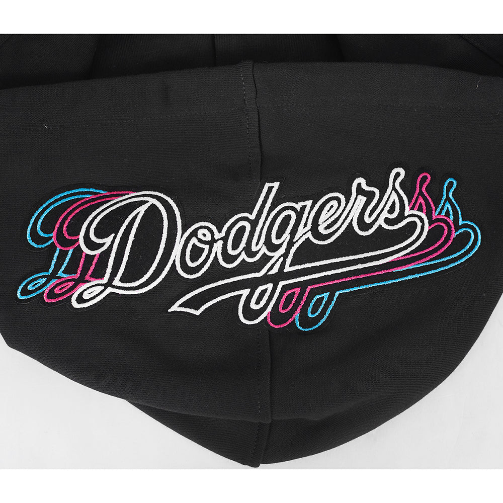 MLB LOS ANGELES DODGERS ECHO LOGO MEN'S FLEECE PULLOVER HOODIE