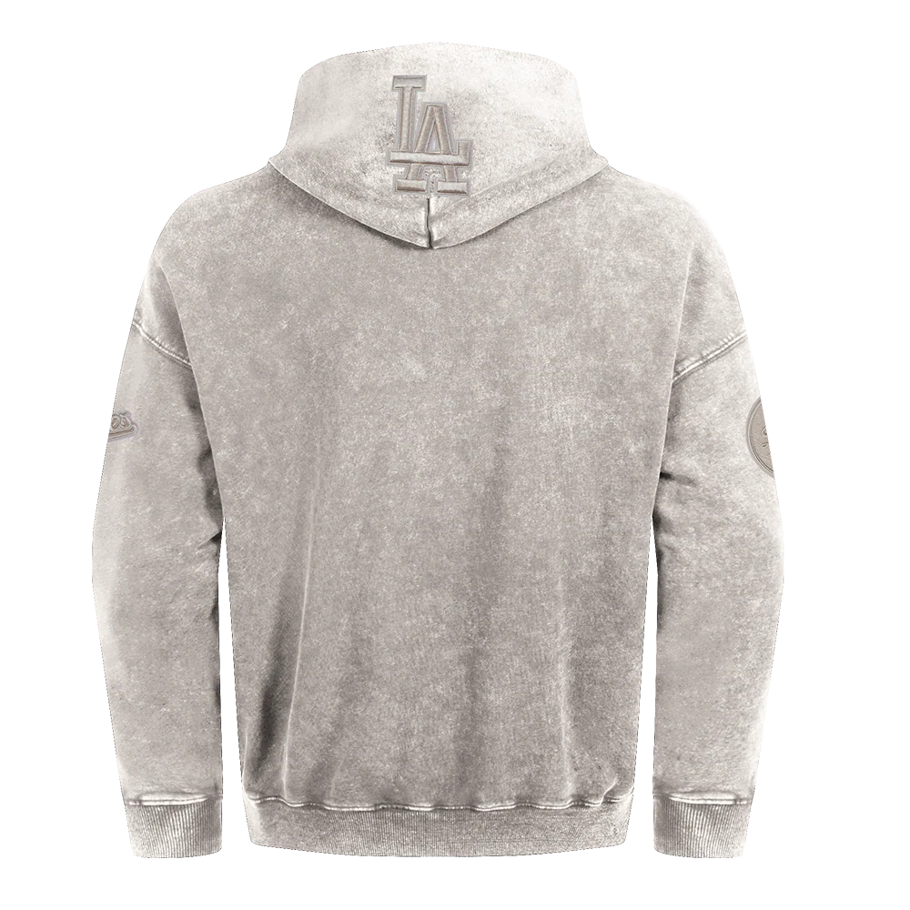 MLB LOS ANGELES DODGERS WASHED CLASSIC MEN'S ENZYME WASH DROP SHOULDER TEE