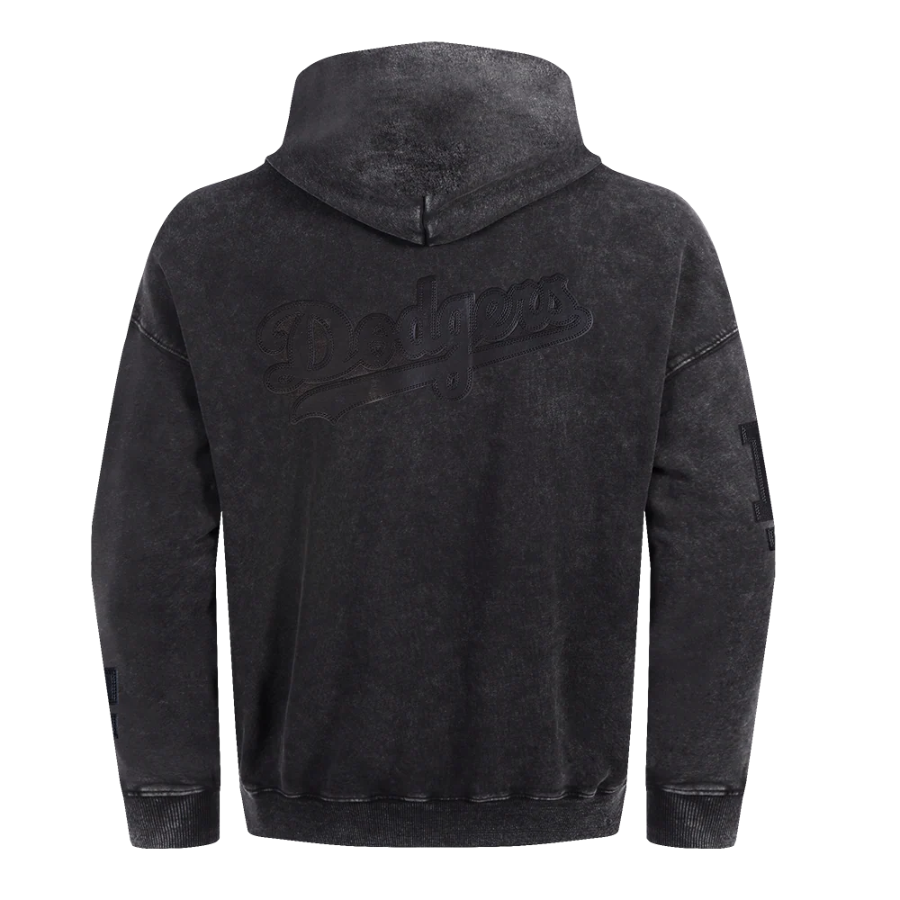 MLB LOS ANGELES DODGERS WASHED VANGUARD MEN'S ENZYME WASH DROP SHOULDER