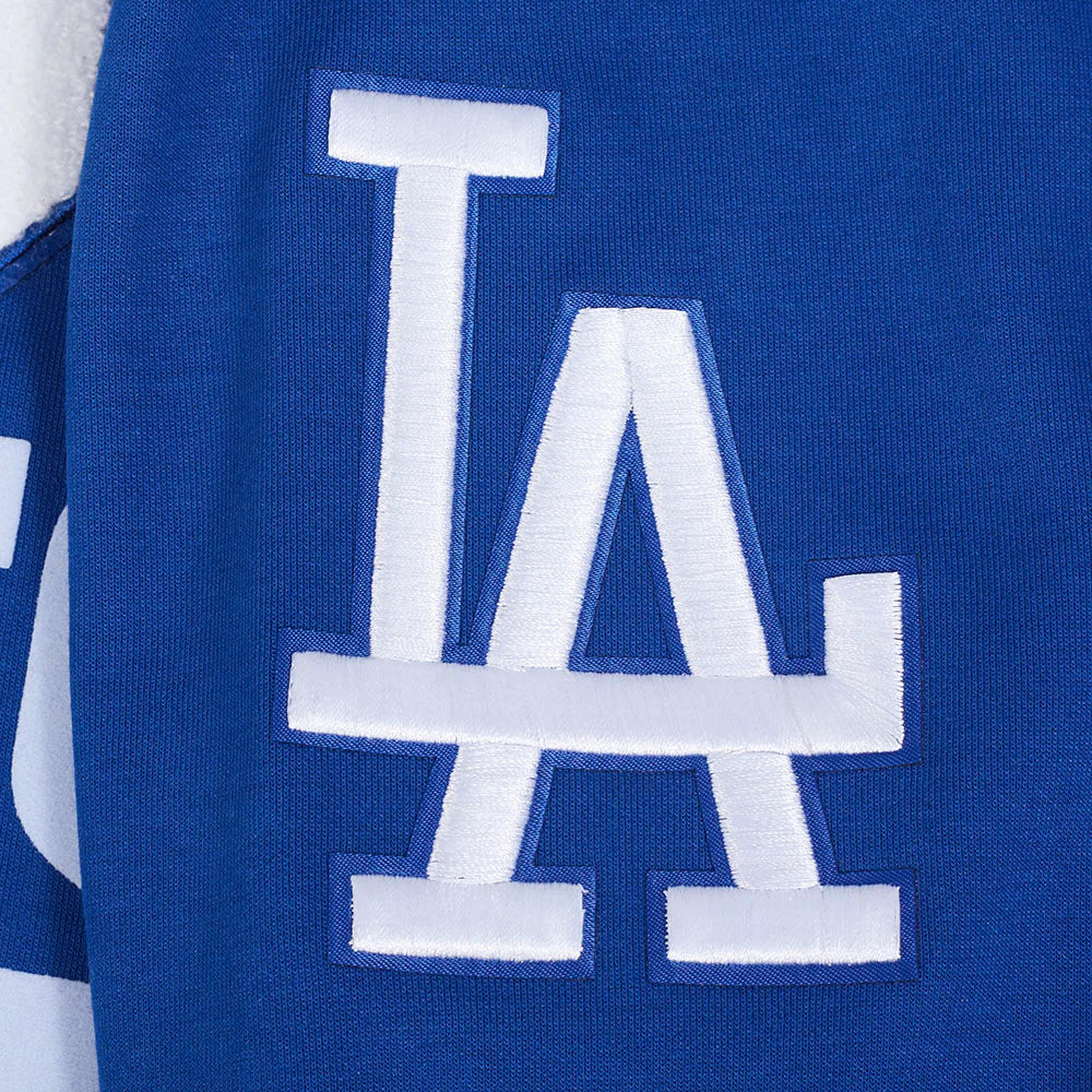 MLB LOS ANGELES DODGERS MOOKIE BETTS #50 CLASSIC MEN'S DOUBLE KNIT PULLOVER HOODIE