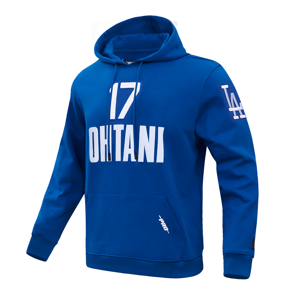 MLB LOS ANGELES DODGERS SHOHEI OHTANI #17 CLASSIC MEN'S DK PO HOODIE