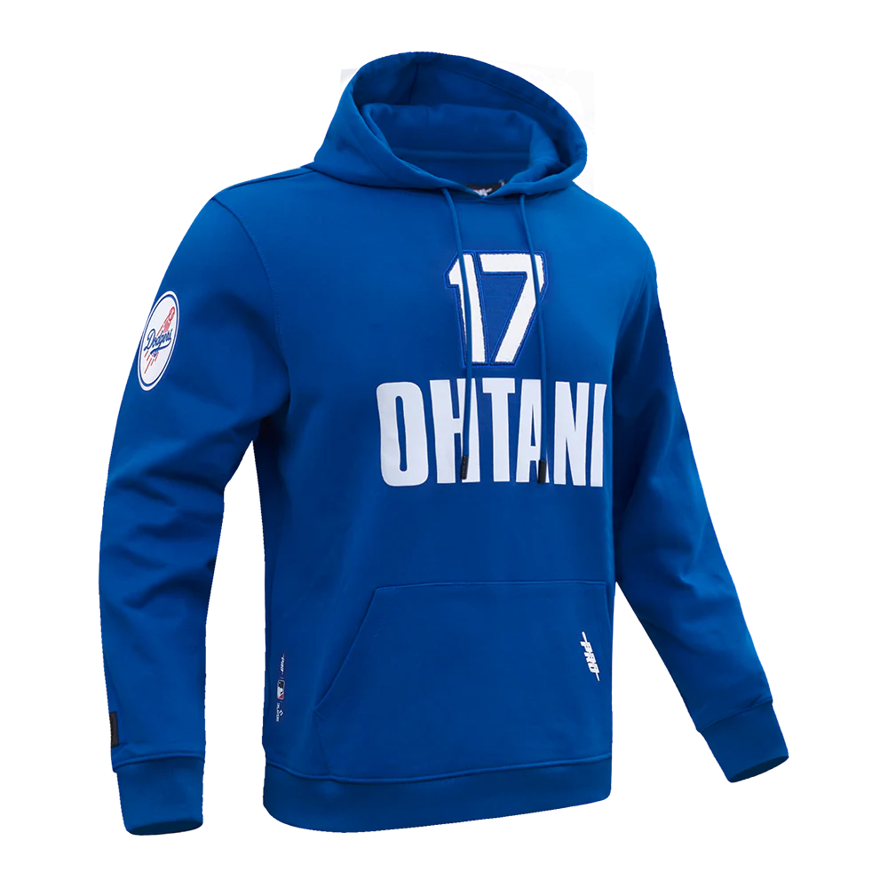 MLB LOS ANGELES DODGERS SHOHEI OHTANI #17 CLASSIC MEN'S DK PO HOODIE