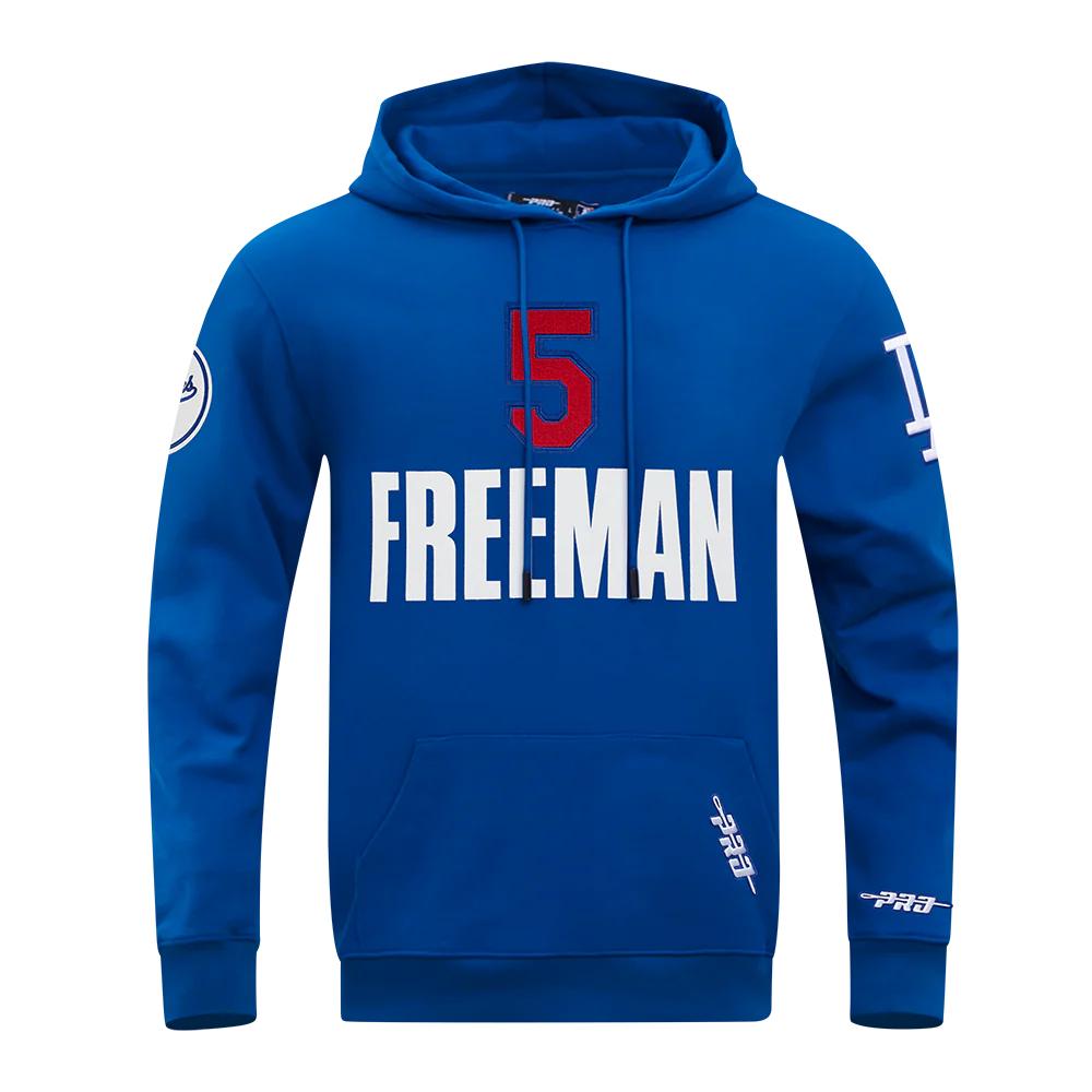 MLB LOS ANGELES DODGERS FREDDIE FREEMAN #5 CLASSIC MEN'S PO HOODIE