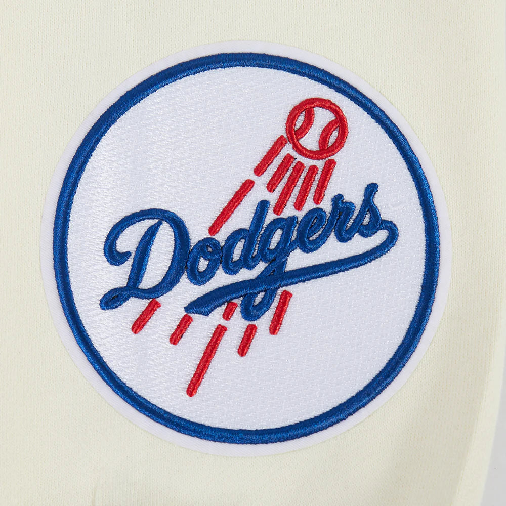 MLB LOS ANGELES DODGERS WINGSPAN MEN'S DROP SHOULDER FLC PO HOODIE V
