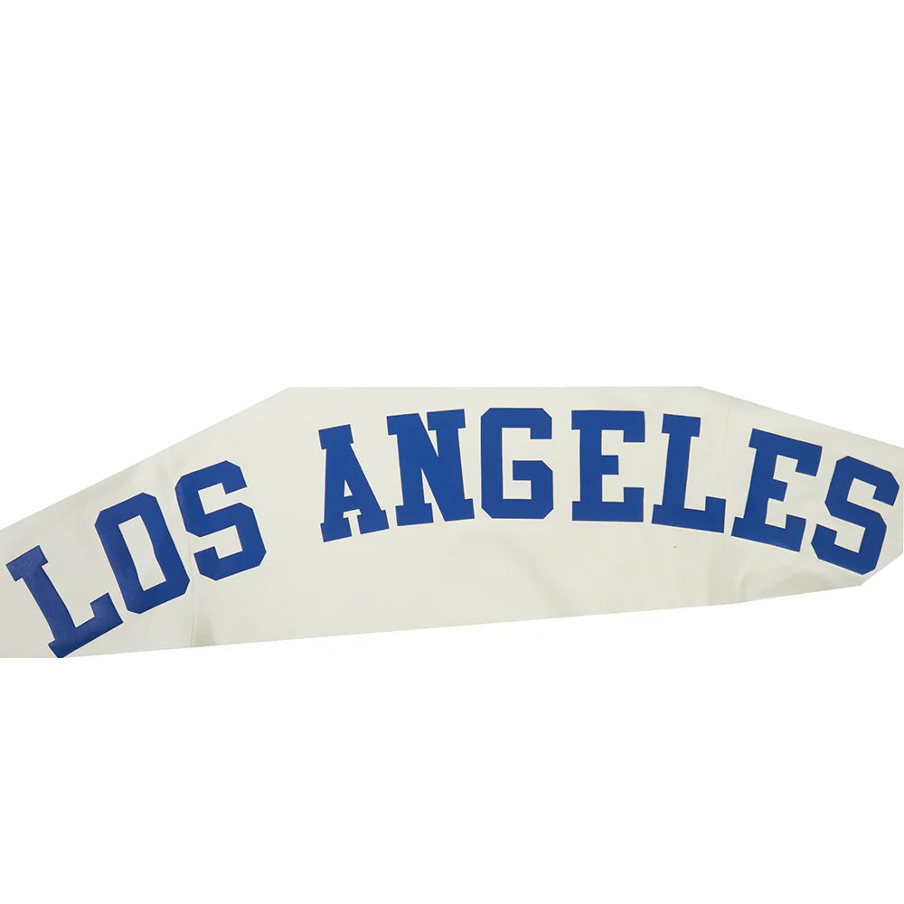 MLB LOS ANGELES DODGERS WINGSPAN MEN'S DROP SHOULDER FLC PO HOODIE V