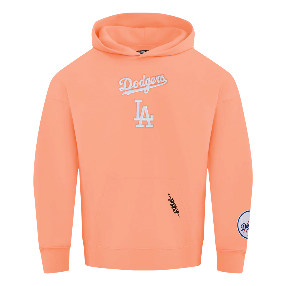 MLB LOS ANGELES DODGERS WINGSPAN MEN'S DROP SHOULDER FLC PO HOODIE V2